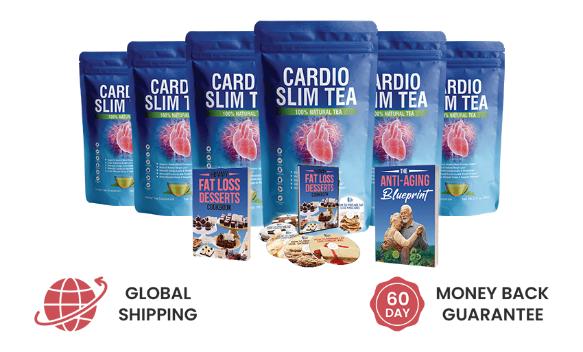 6 Bottles of Cardio Slim Tea